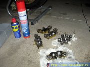 Разобранные тормозные супорты